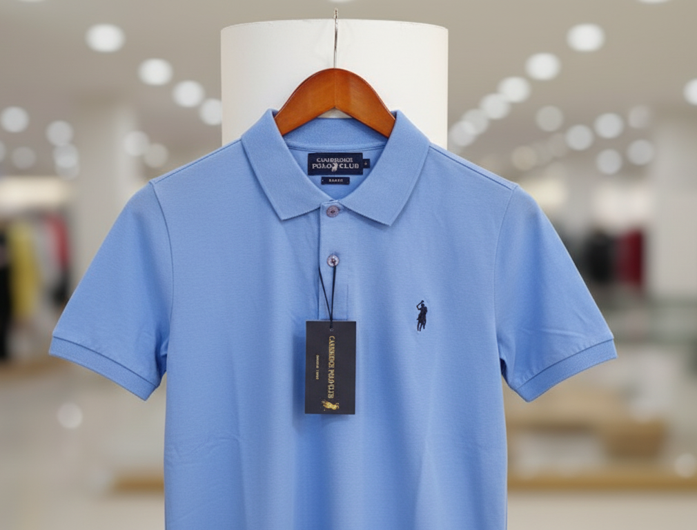 Chemise Polo Gris Oscuro